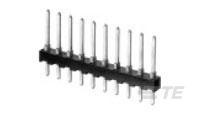 TE CONNECTIVITY Plug Square AMPMODU 10p THT 825440-5