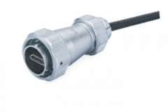 Вилка кабельная Weipu WY24JHDMI2.0TE