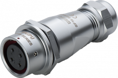 Розетка межкабельная Weipu SF1611/S10II1