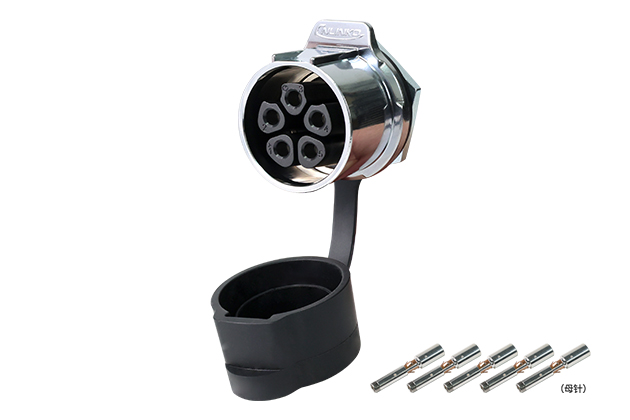 Single Hole Socket With Crimping CNLINKO LP-32-J05SX-33-101A