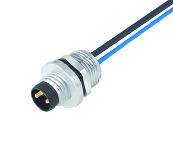 BINDER Plug Circular M8 6p with Strands 0.2m 09-3423-00-06