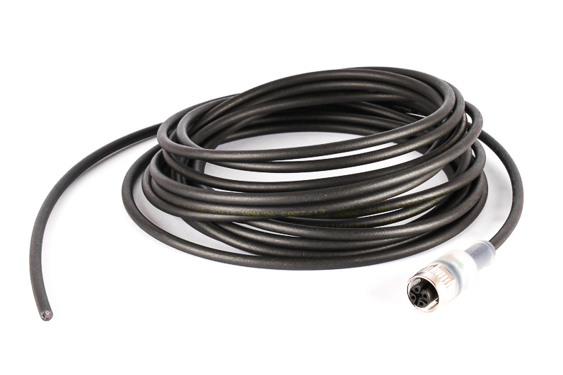 BINDER Socket Circular M12 3p with Cable 5m 77-3630-0000-50003-0500