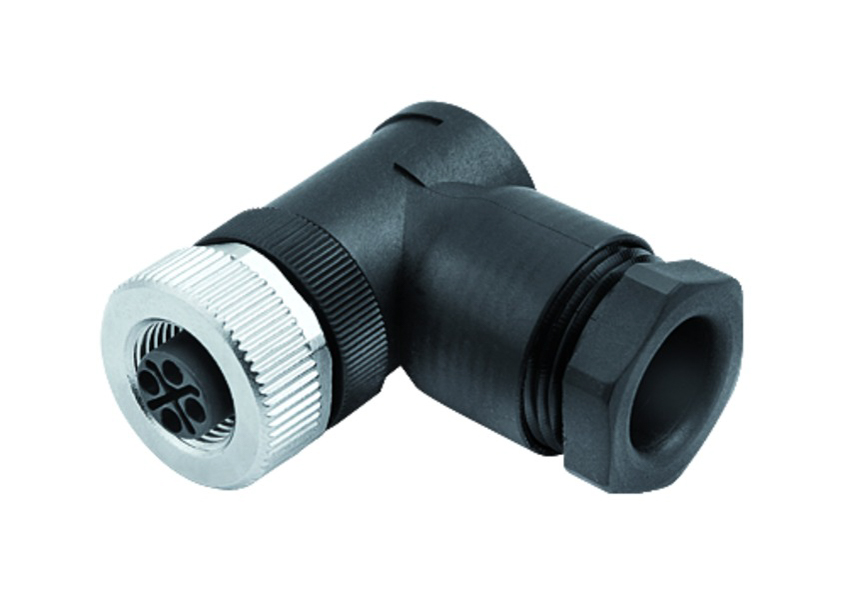 BINDER Socket Circular M12 4p Screwclamp 99-0690-58-04