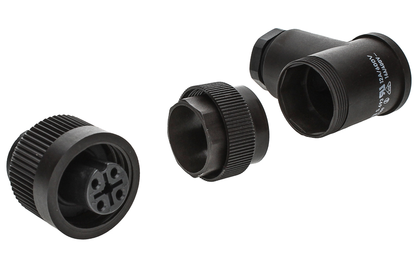BINDER Socket Circular RD24 4p Screwclamp 99-4222-215-04
