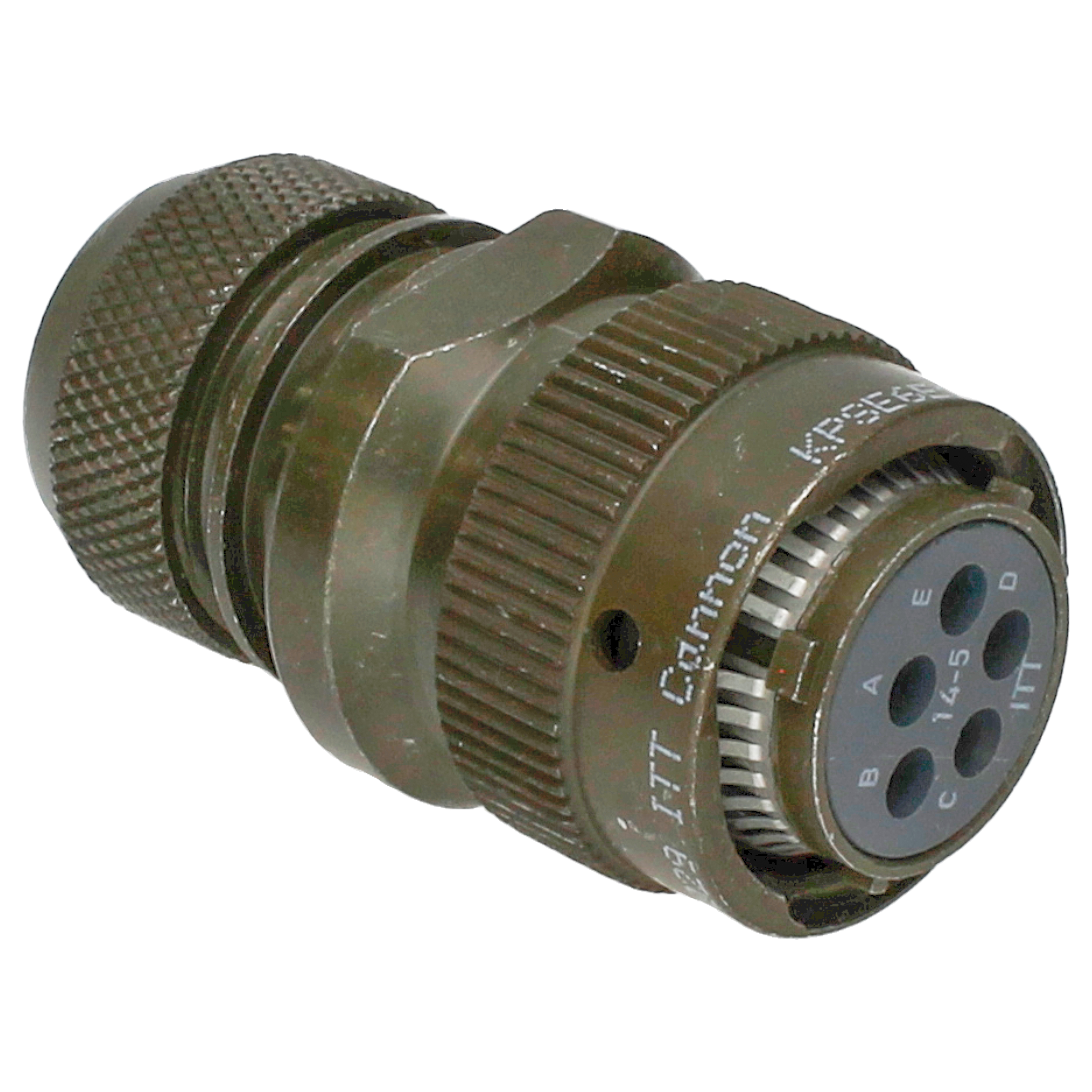 ITT Female cable connector 5p KPSE6E14-5S-DZ-BM221-F0