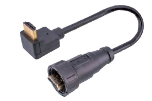 E13652-000100500 2CA2-E13HD-TA-M/HD-D-M-0.5M Вилка кабельная  E13