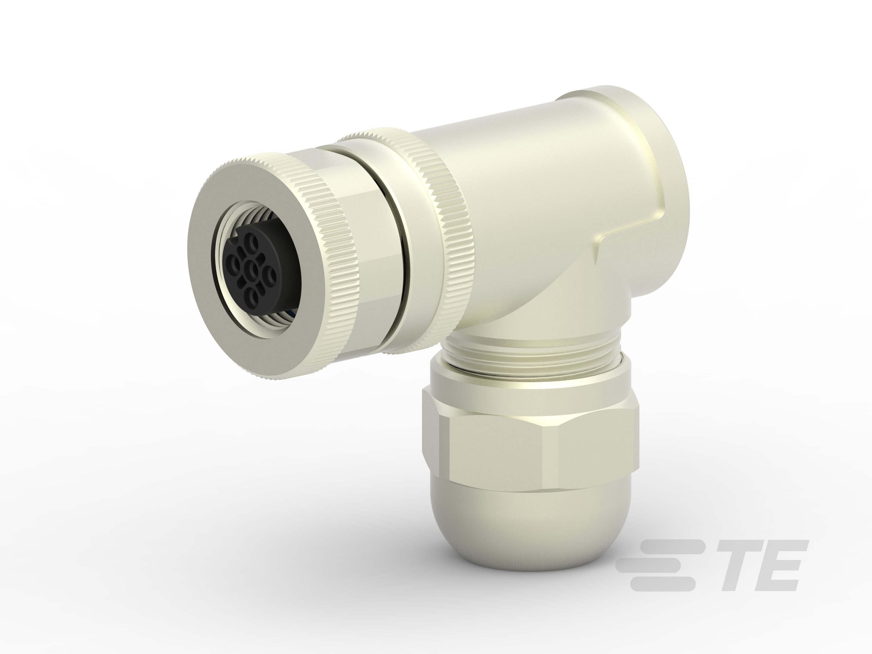 TE CONNECTIVITY Socket Circular M12 4p Screwclamp T4112011041-000