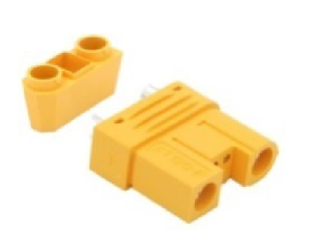 Розетка на кабель мама Amass XT120(2+2)-F.S.Y