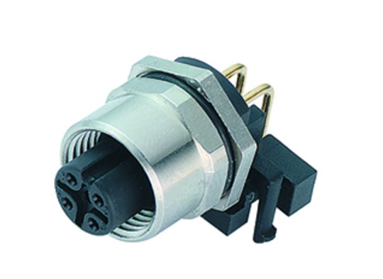 BINDER Socket Circular M12 4p THT 99-3432-601-04