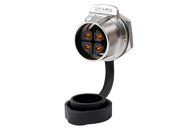 Single Hole Female Socket With Snap Ring Shield CNLINKO LP-20-J04SX-03-131A