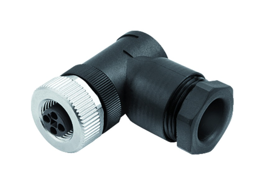 BINDER Socket Circular M12 4p Screwclamp 99-0630-58-04