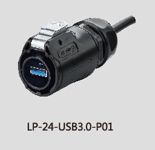 Герметичный разъем USB CNLINKO LP-24-USB3.0-P01