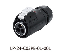 Герметичный разъем, 3 контакта CNLINKO LP-24-C03PE-01-001