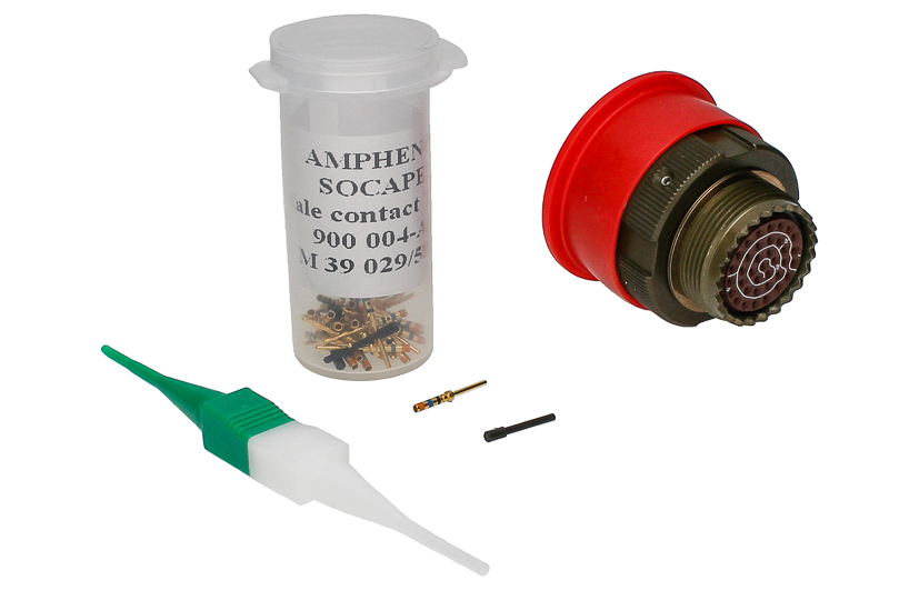 AMPHENOL MAO Male cable connector 37p D38999/26WD35PN