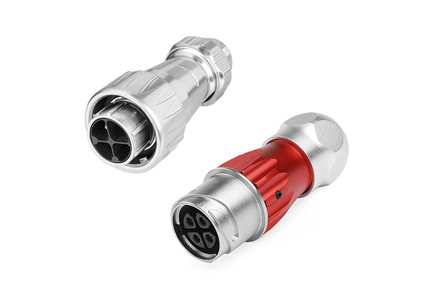 In-line receptacle(Male Plug) CNLINKO DZ-24-C04PE-03-001/DH-24-J04PP-03-001