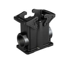 Кожух гнезда для монтажа на стену Weipu HB10B-SFH-2L/C-2M25