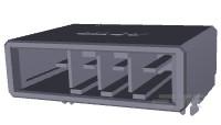 TE CONNECTIVITY Plug Square Dynamic 4p THT 1-179277-2