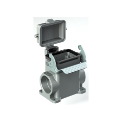 Кожух гнезда для монтажа на стену Weipu HA6B-SFH-1L/W-MCV-2M32