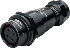 Розетка межкабельная Weipu SA1611/S4IIL3