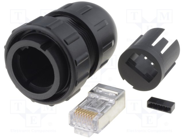Разъем SWITCHCRAFT DCC-RJ6SB-310