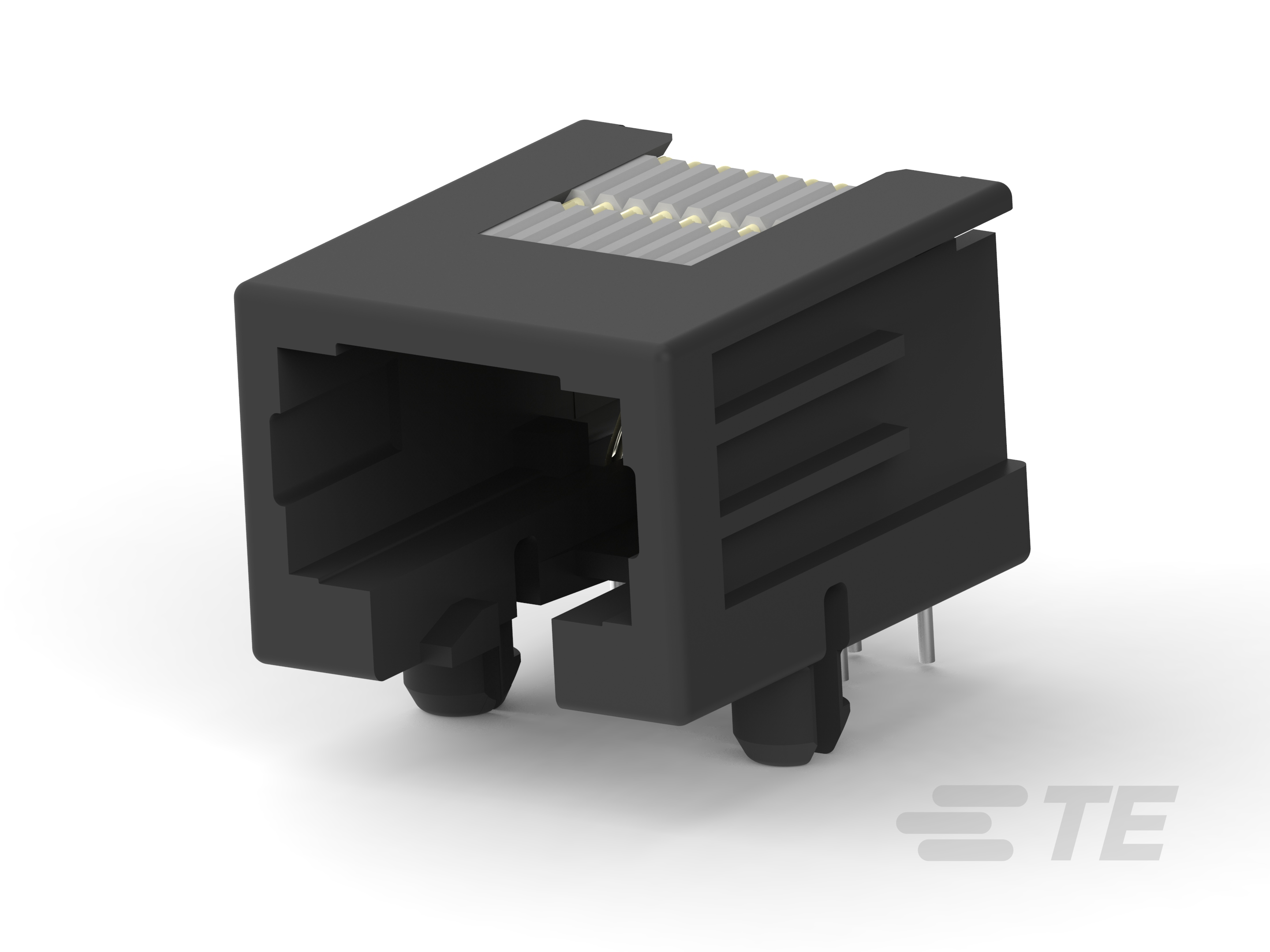 TE CONNECTIVITY Socket Square RJ 8p THT 215877-1