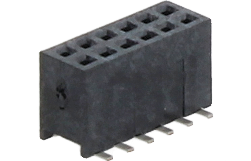 AMPHENOL ICC Vertical SMT receptacle 2x6p 20021321-00012T4LF