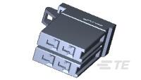 TE CONNECTIVITY Socket Square Dynamic 3000 4p Crimp 175363-1