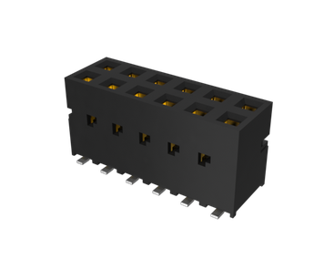AMPHENOL ICC Female connector SMT 2x2p 89898-302ALF