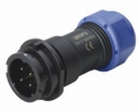 Вилка межкабельная Weipu SY1311/P6IIN