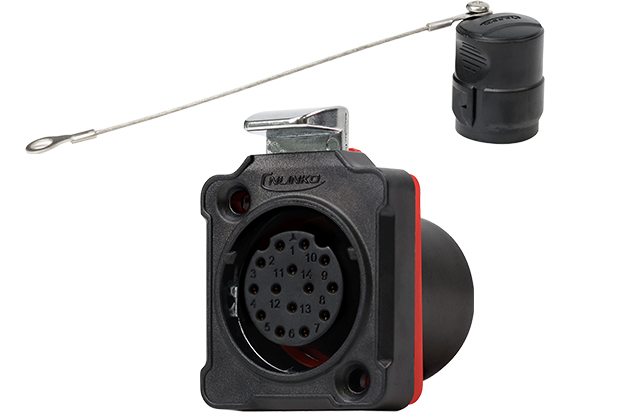Two Hole Plastic Female Socket CNLINKO BD-24-J14SX-02-201A