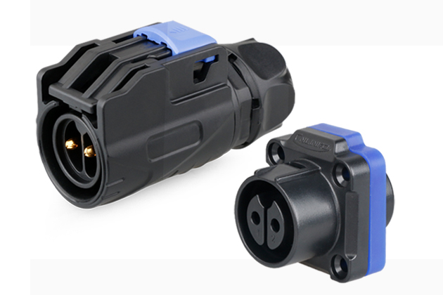Male Plug + Female Four-hole Socket CNLINKO EV-20-C02PE-32-001 / EV-20-J02SX-32-401