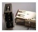 AMPHENOL ICC USB jack 4p 73725-1110BLF