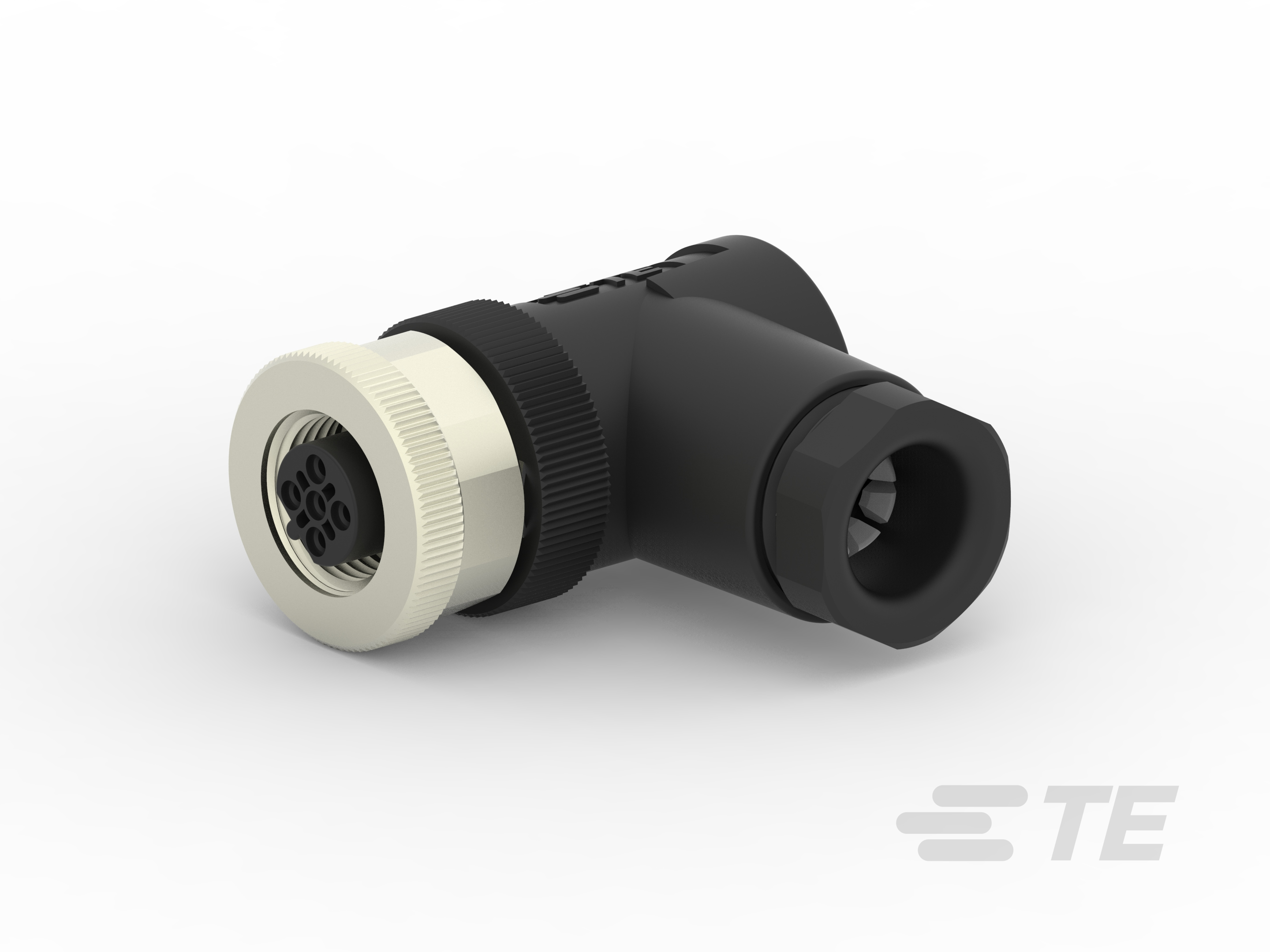 TE CONNECTIVITY Socket Circular M12 4p Screwclamp T4112402041-000