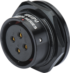 Розетка на панель, крепление гайкой снаружи Weipu SA2815/S16R1