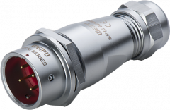 Вилка межкабельная Weipu SF1611/P10II1