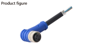 Кабельная розетка угловая 90 гр. Cabsystems 080103-06-951