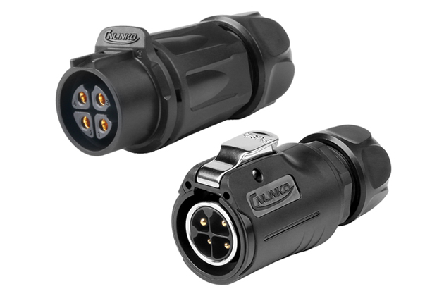 In-line receptacle(Male Plug) CNLINKO LP-20-C04PE-01-001A
