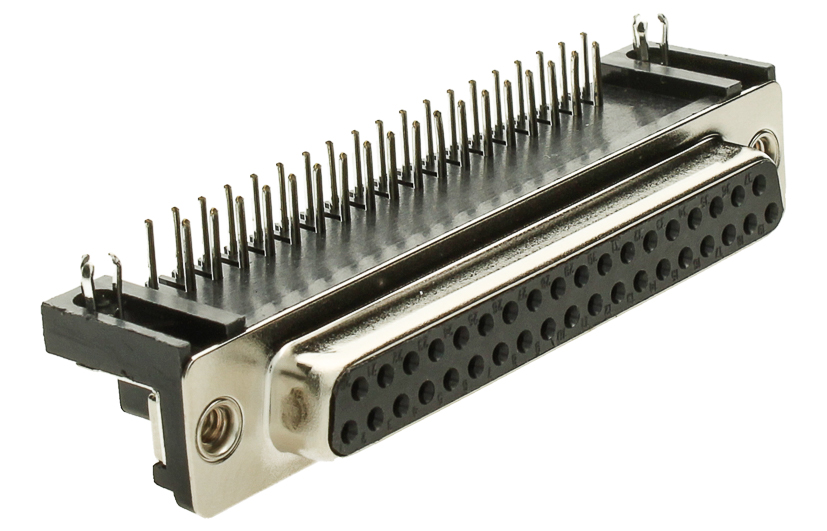 TCO Socket D-Sub STD 37p THT D123D4S1123111N0