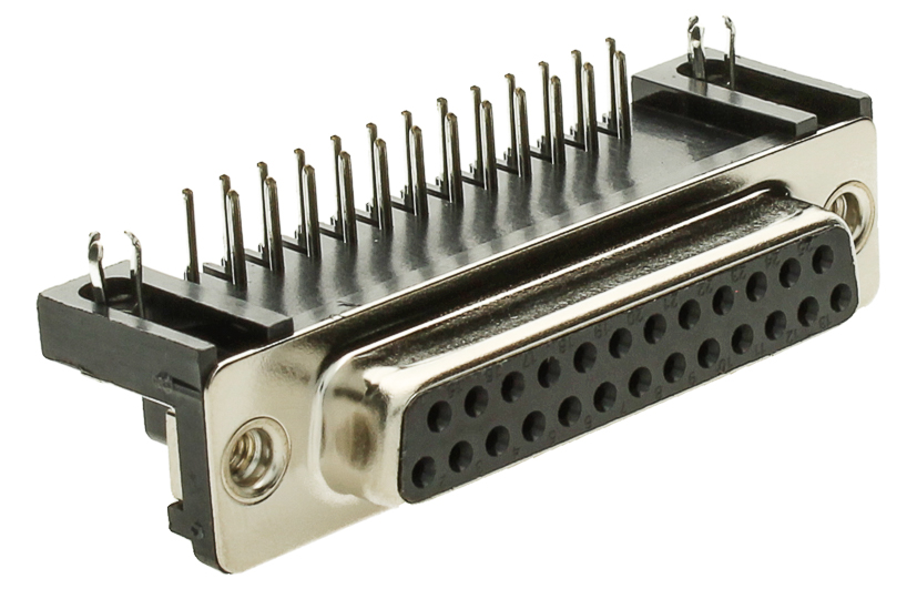 TCO Socket D-Sub STD 25p THT D123D3S1123111N0