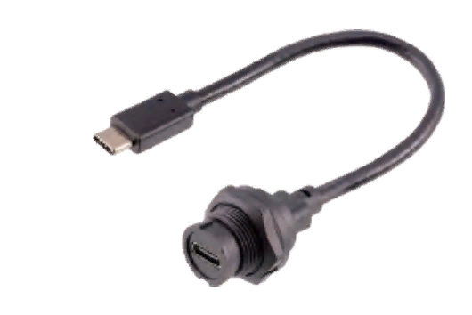 E10510-300100500 2CA2-E10 C3-BF-F/C3-A-M-0.5M Розетка кабельная  E10