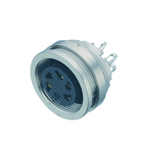 BINDER Socket Circular M16 3p Solder 09-0108-09-03