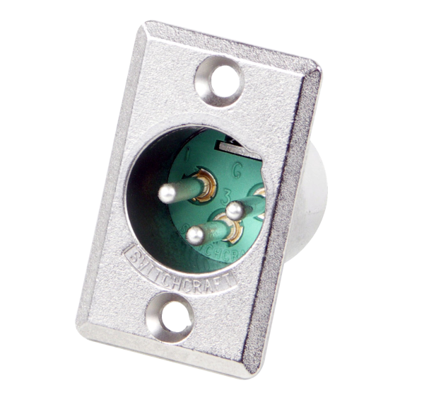 SWITCHCRAFT Plug Circular XLR 3p Solder D3M