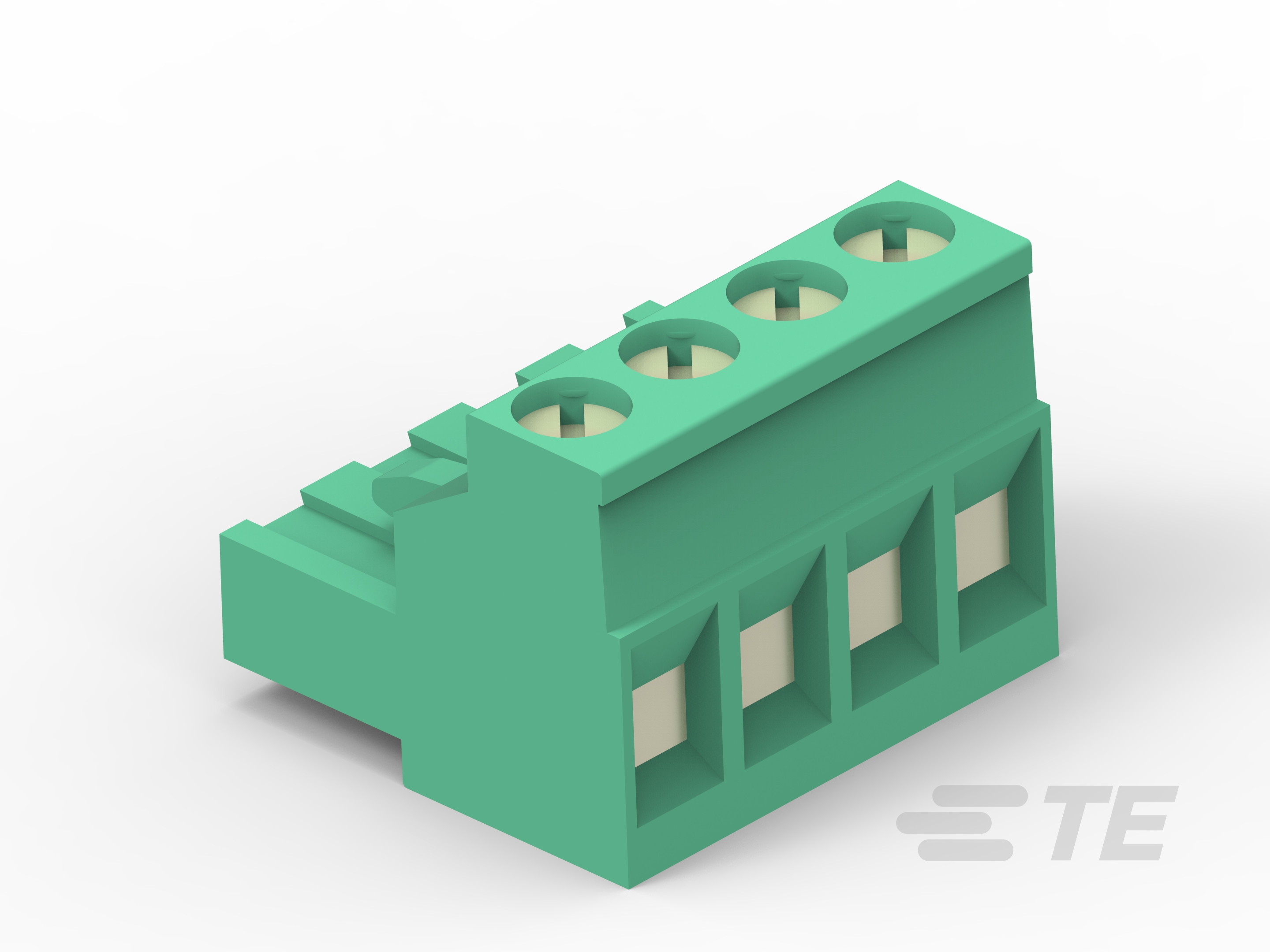 TE CONNECTIVITY Screwclamp Square Buchanan 2p 796634-2