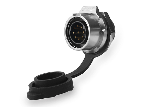 90° Single Hole Metal Male Socket CNLINKO LP-16-C09SX-03-101