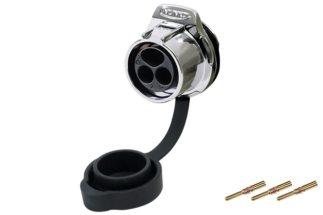 Crimp Type Single Hole Metal Male Socket CNLINKO LP-20-C03SX-33-103A
