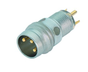 BINDER Plug Circular M8 3p Solder 09-3413-41-03