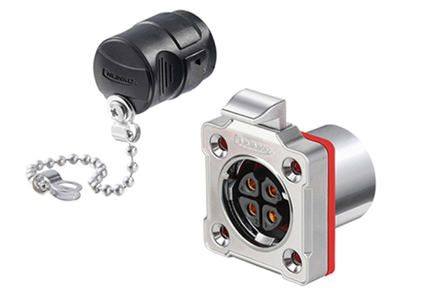 25A BD-24 4Pin Split Type Four Hole Female Socket CNLINKO BD-24-J04SX-03-409A
