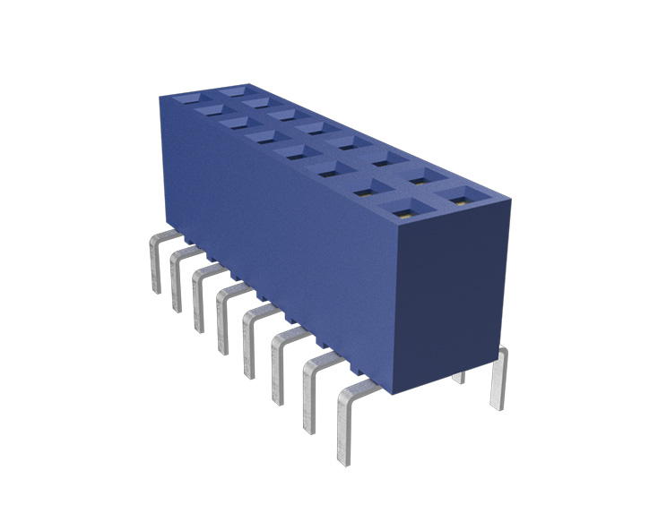 AMPHENOL ICC Female connector 2x20p 76342-420LF