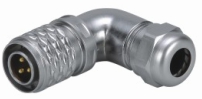 Вилка кабельная угловая Weipu SF1214/P9IIN