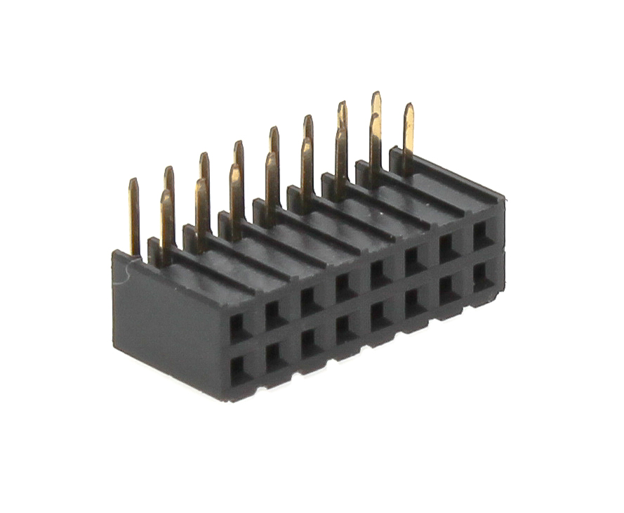 TCO Connector strip female 2x8p B13A-2X08-BG1